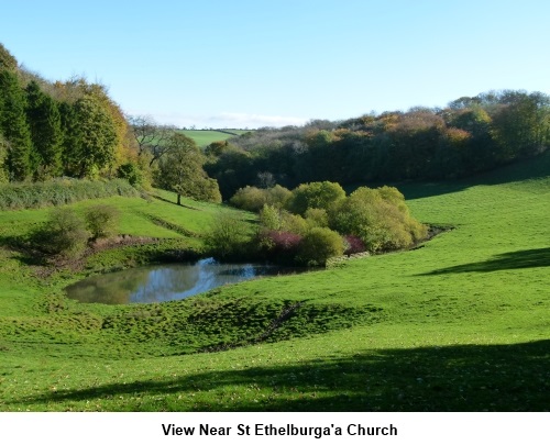 View near St Ethelburgas Church