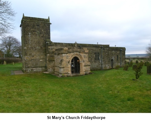 St Marys Church Fridaythorpe