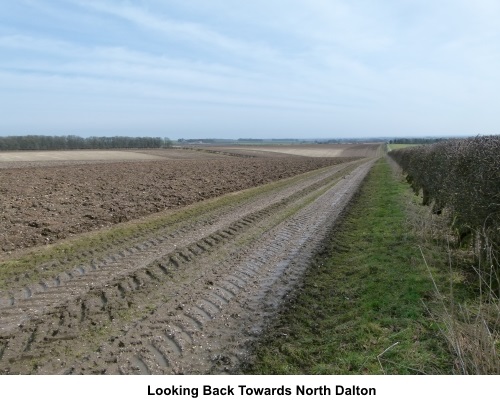 Looking back to North Dalton