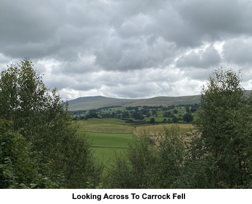 Looking across to Carrock Fell.
