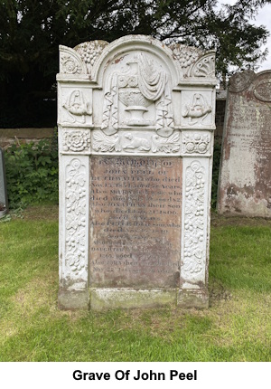 The grave of John Peel.