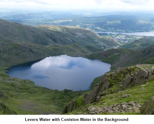 Levers Water and Coniston Water