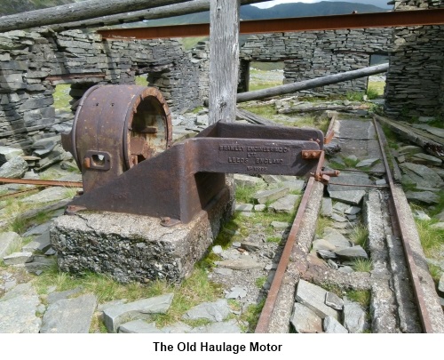 Old haulage motor
