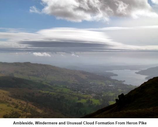 Ambleside and Windermere from Heron Pike