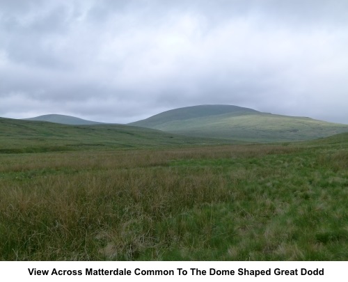 View across Matterdale Common to Great Dodd