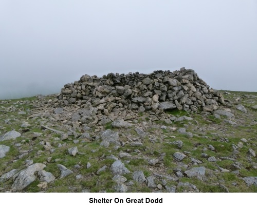 Shelter on Great Dodd
