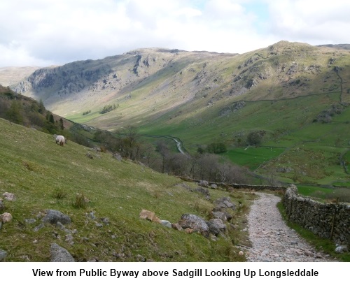 Looking up Longsleddale