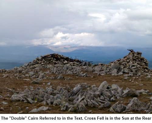 Cairn on Kentmere Pike walk