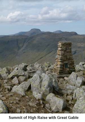 Summit of High Raise with Great Gable