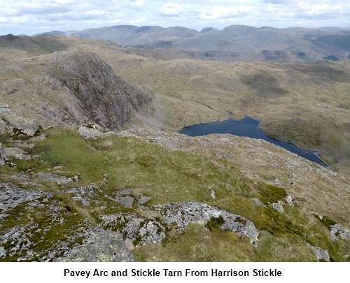 Pavey Arc and Stickle Tarn