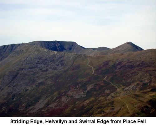 Striding Edge,Helvellyn,Swirral Edge