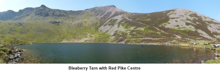 Bleaberry Tarn and Red Pike
