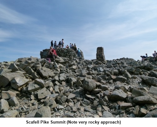 Scafell Pike summit
