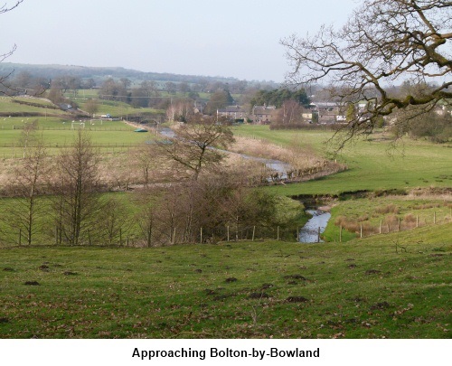 Approaching Bolton-by-Bowland