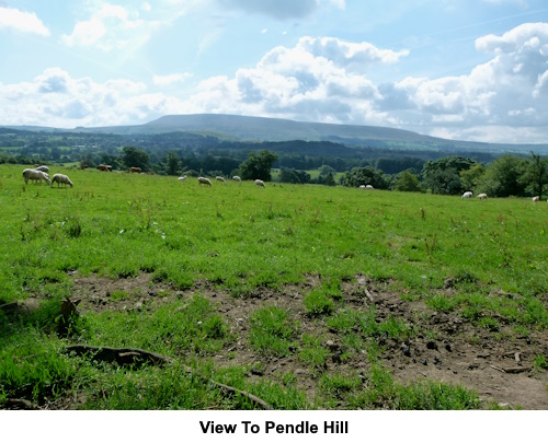 View to Pendle Hill