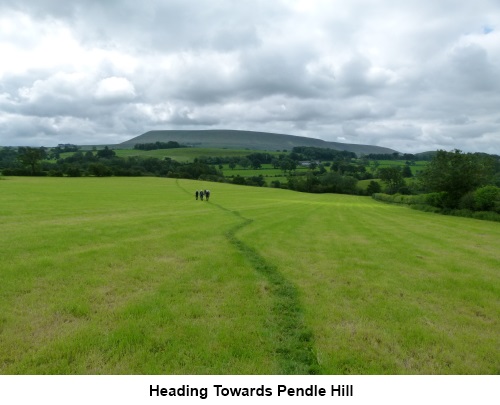 Heading towards Pendle Hill