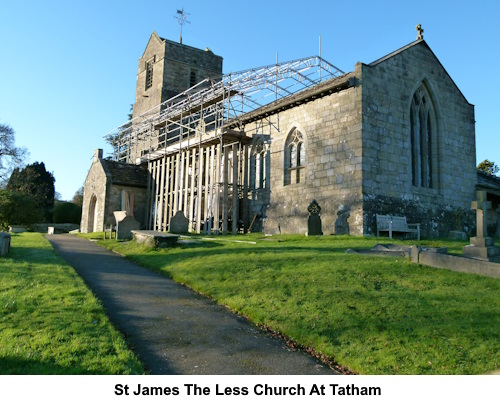 St. James the Less church at Tatham.