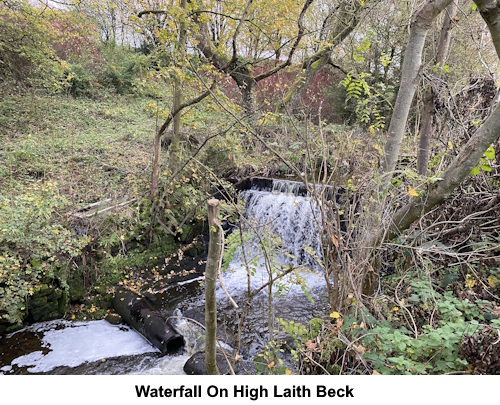 Waterfall on High Laith Beck.
