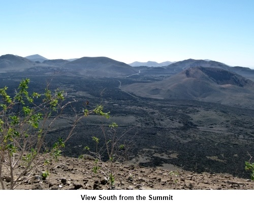 View from Caldera Blanca summit