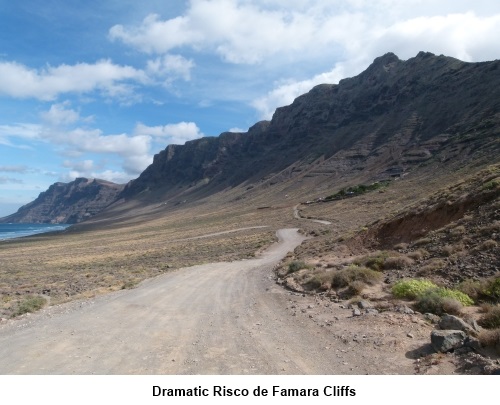 Risco de Famara cliffs