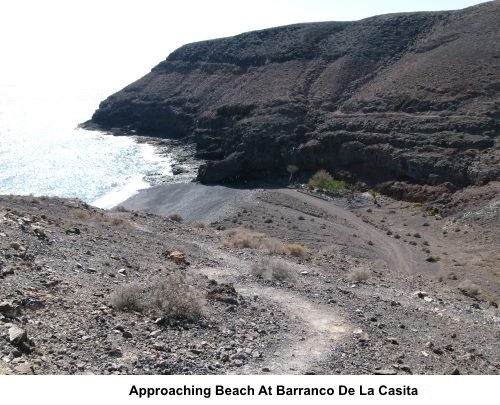 Beach at Barranco de la Casita