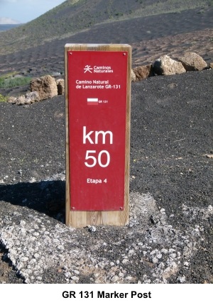 GR 131 marker post