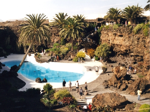 Pool at Jameos del Agua