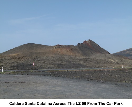Caldera Santa Catalina across the LZ 56 from the car park.