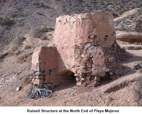 Ruins at Playa Mujeres