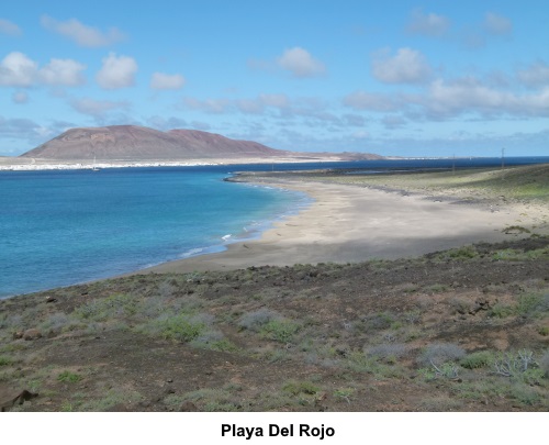 Playa del Rojo.