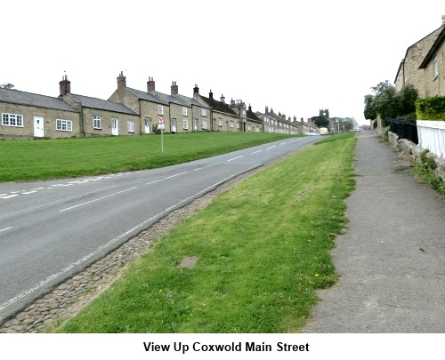 Coxwold main street.