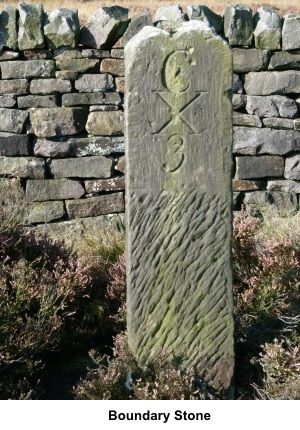 Boundary stone, Fylingdales Moor