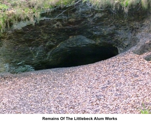 Littlebeck alum works remains