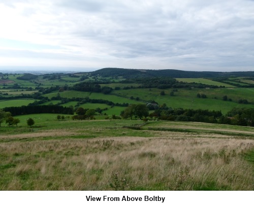 View near Boltby