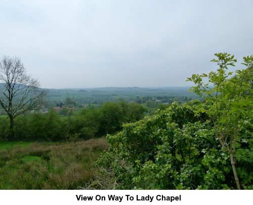 View on the way to Lady Chapel.