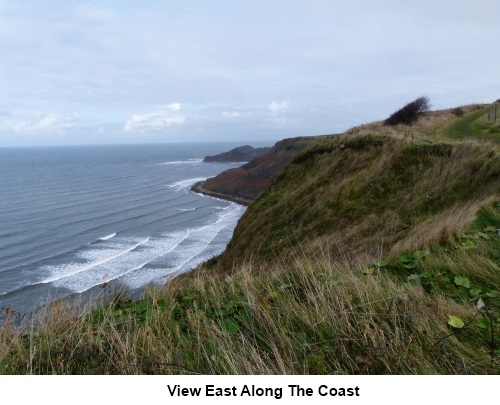 View east along the coast.