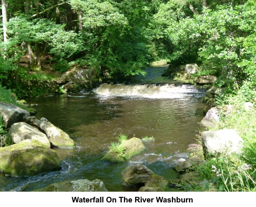 Waterfall on the River Washburn.