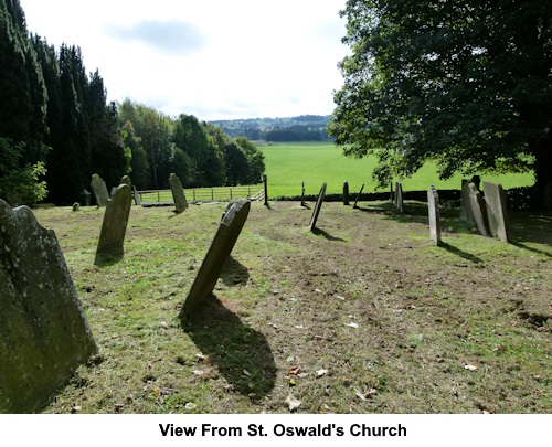 View from st Oswald's Church.