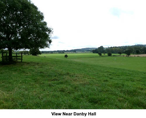 View near Danby Hall.