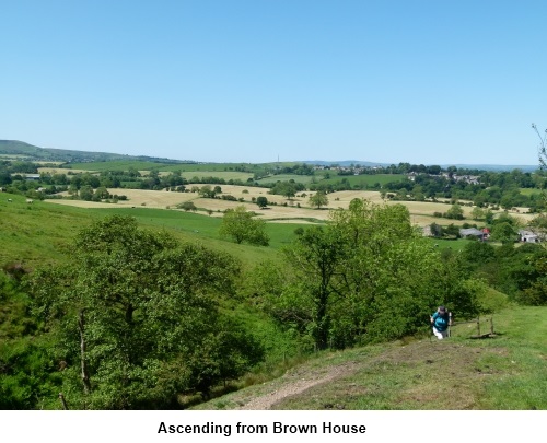 Ascent from Brown House