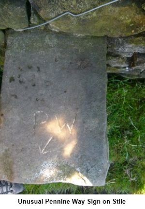 Pennine Way sign