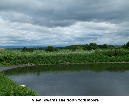 View towards the North York Moors.