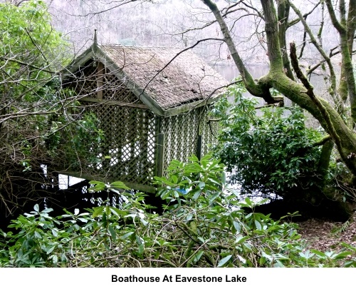 Boathouse at Eavestone Lake