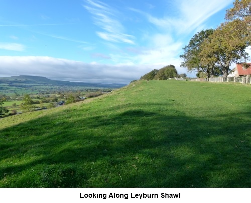 Looking along Leyburn Shawl