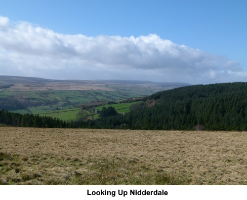 Looking up Nidderdale.