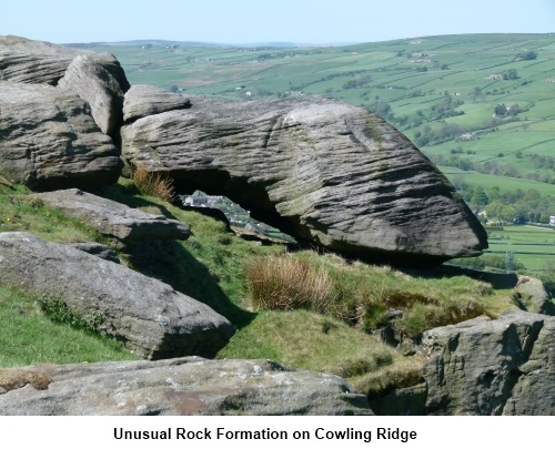 Rock formation at Cowling Pinacle