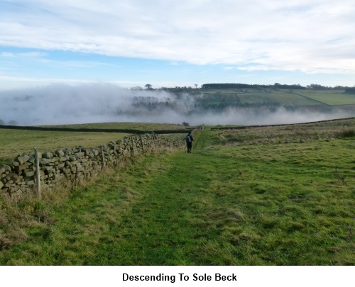 Descending to Sole Beck