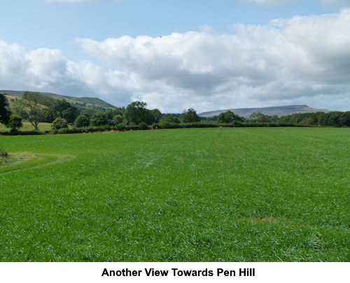 Another view to Pen Hill.