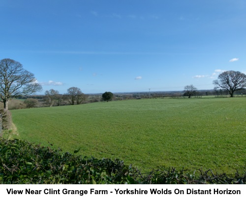 View near Clint Grange farm.