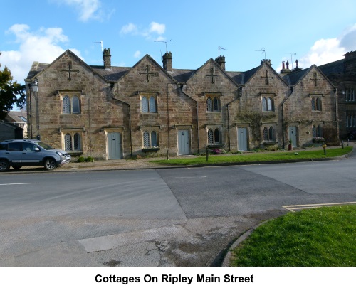 Cottages on Ripley Main street.